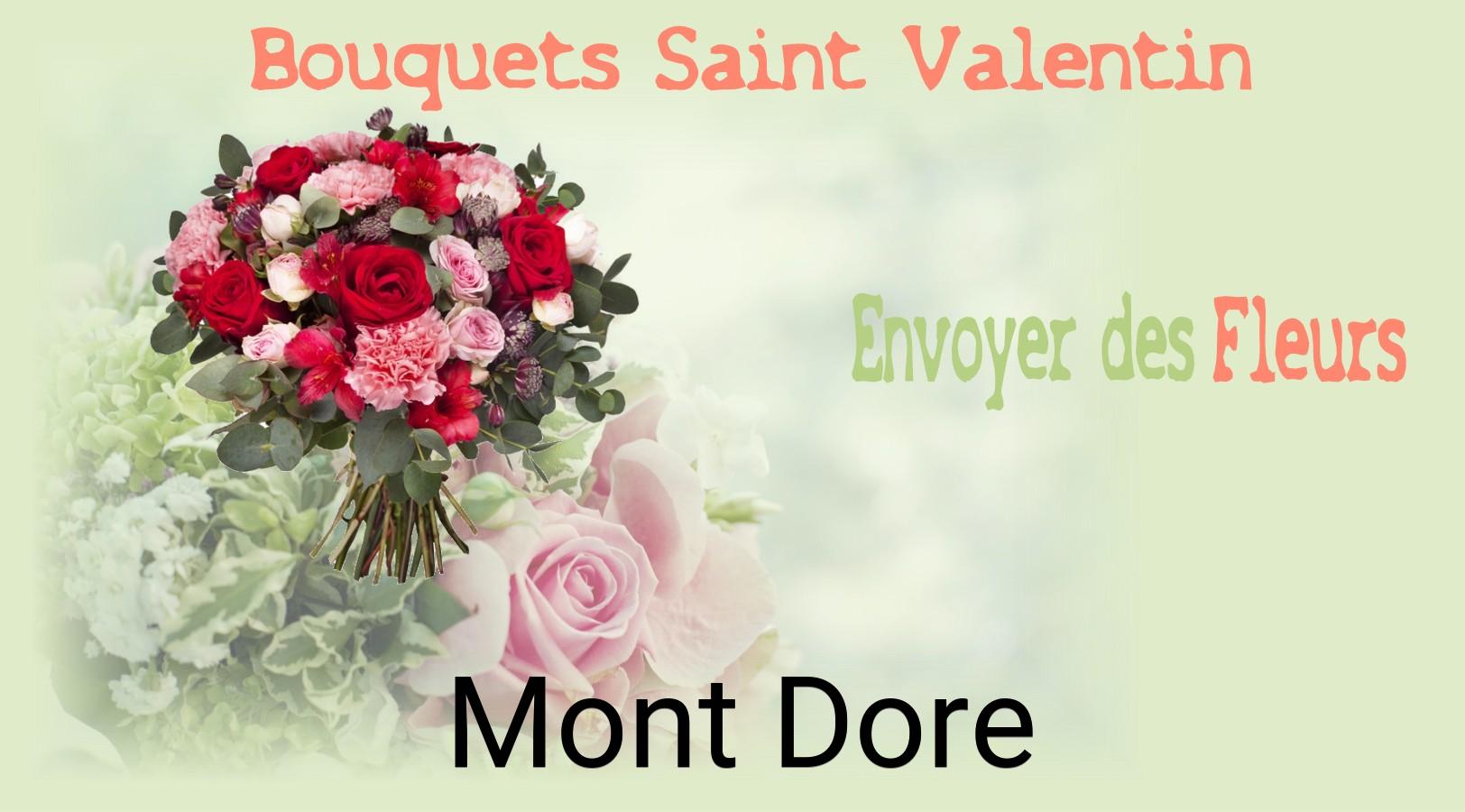Roses de Saint-Valentin livrées à Mont-Dore